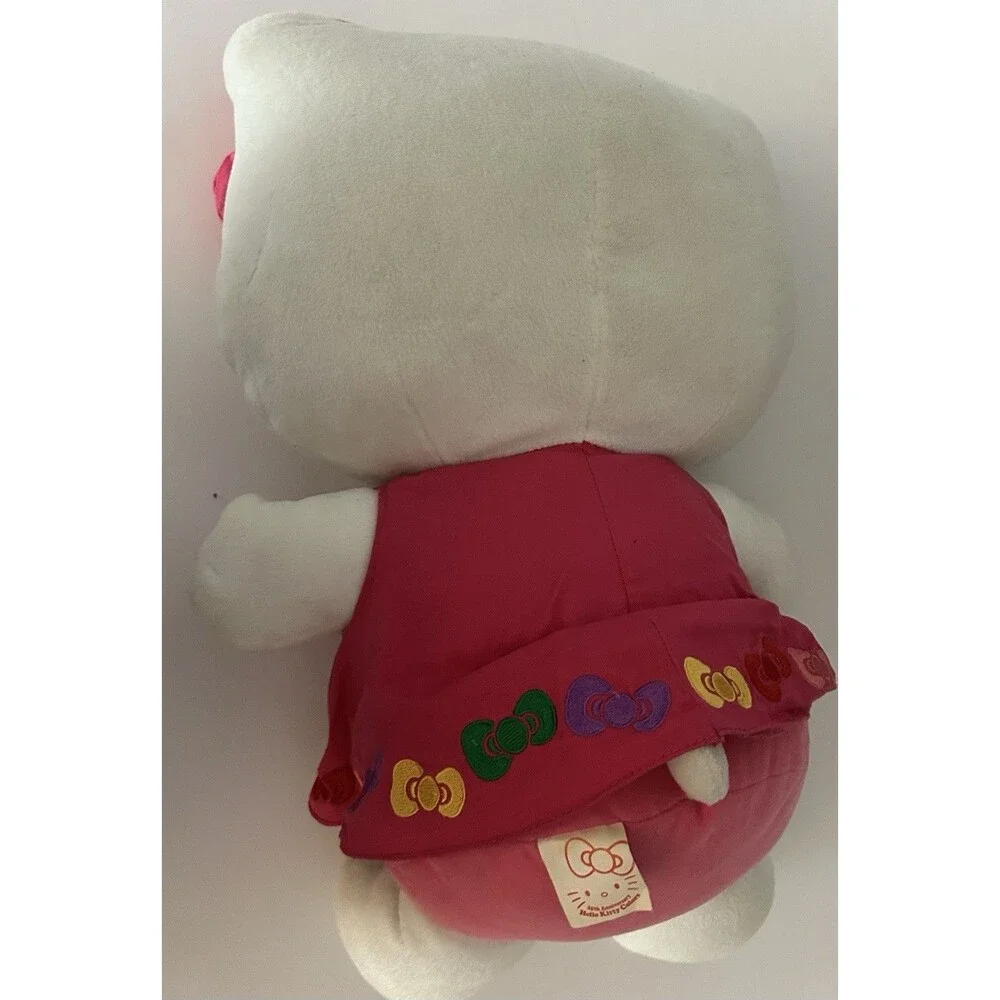 Sanrio Hello Kitty Colors 35th Anniversary Plush with Pink Colors Dress 15